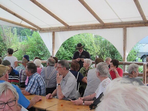 Flossfahrt auf der Drau