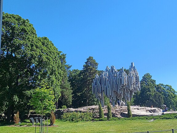 Der Sibeliuspark in Helsinki